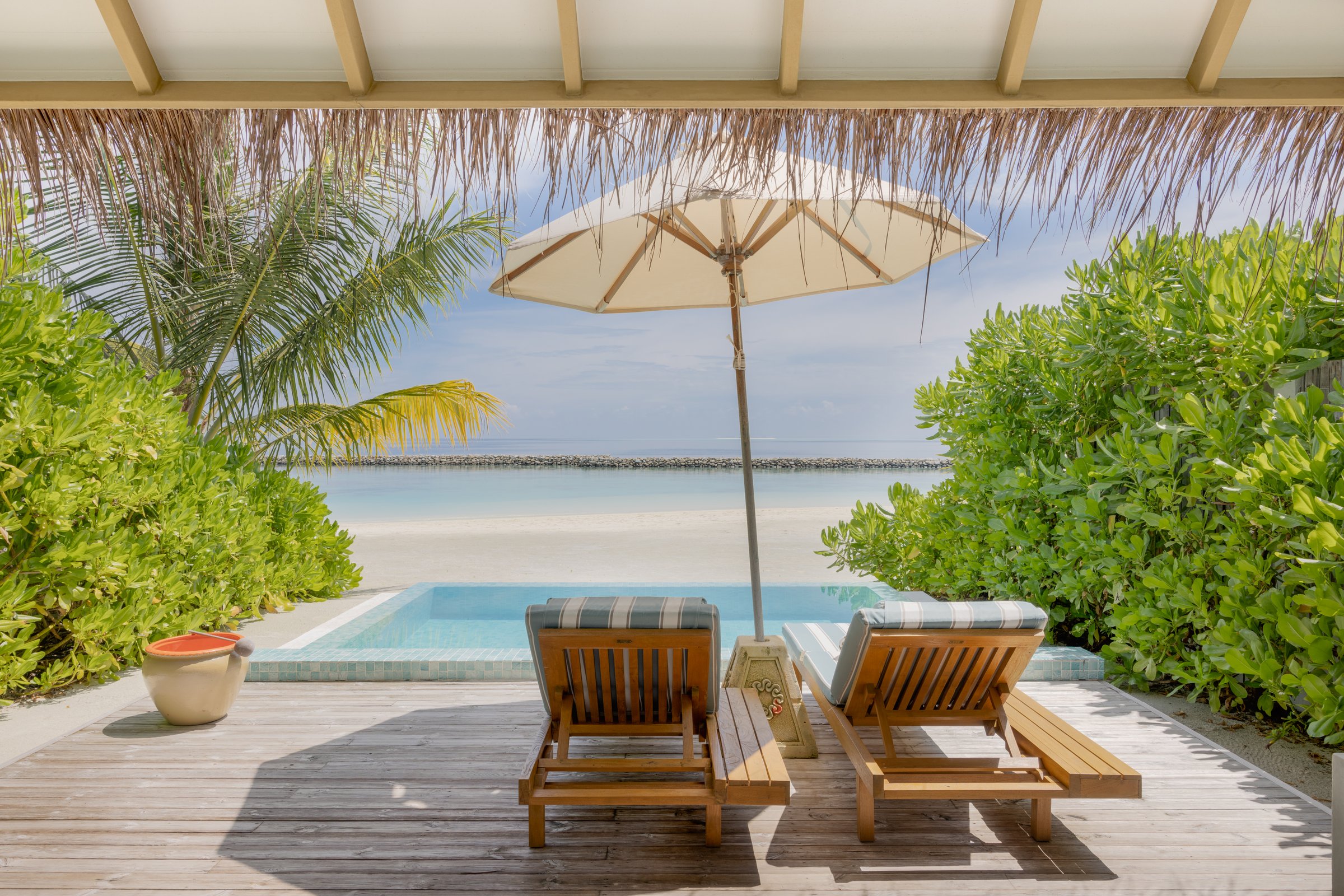 Family Beach Villa with Pool